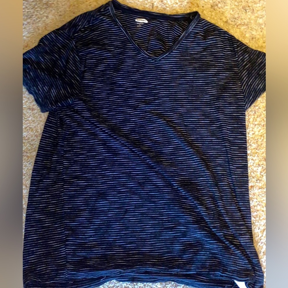 Stripped black old navy shirt
